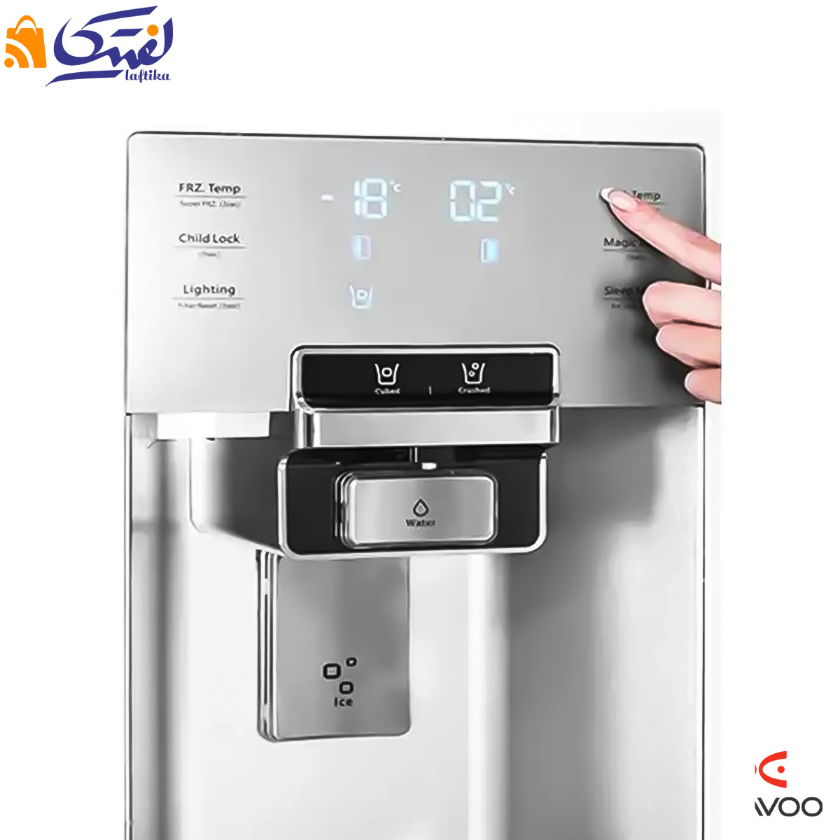 یخچال و فریزر ساید بای ساید دوو 36 فوت سری Prime 3DR IOT