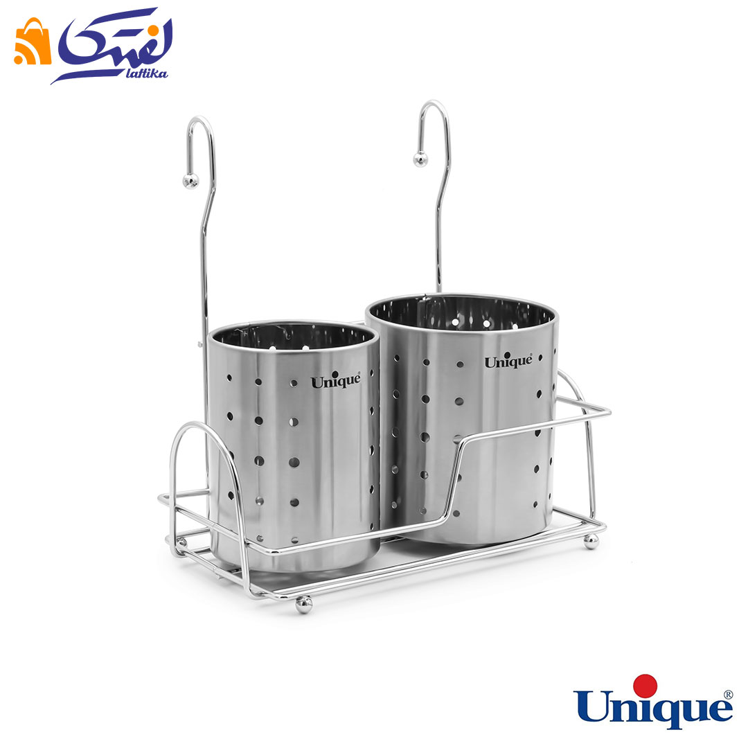 قیمت جا قاشقی استیل دوقلو UN-2700 با پایه یونیک