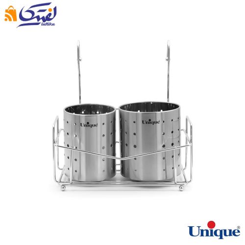 خرید جا قاشقی استیل دوقلو UN-2700 با پایه یونیک