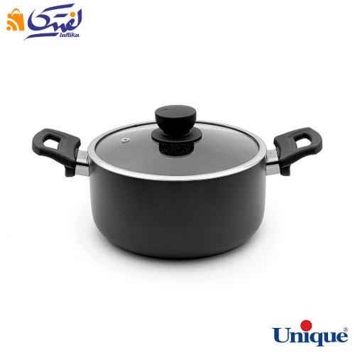 قابلمه یونیک UN-8105 سایز 20 کف گرانیت مشکی