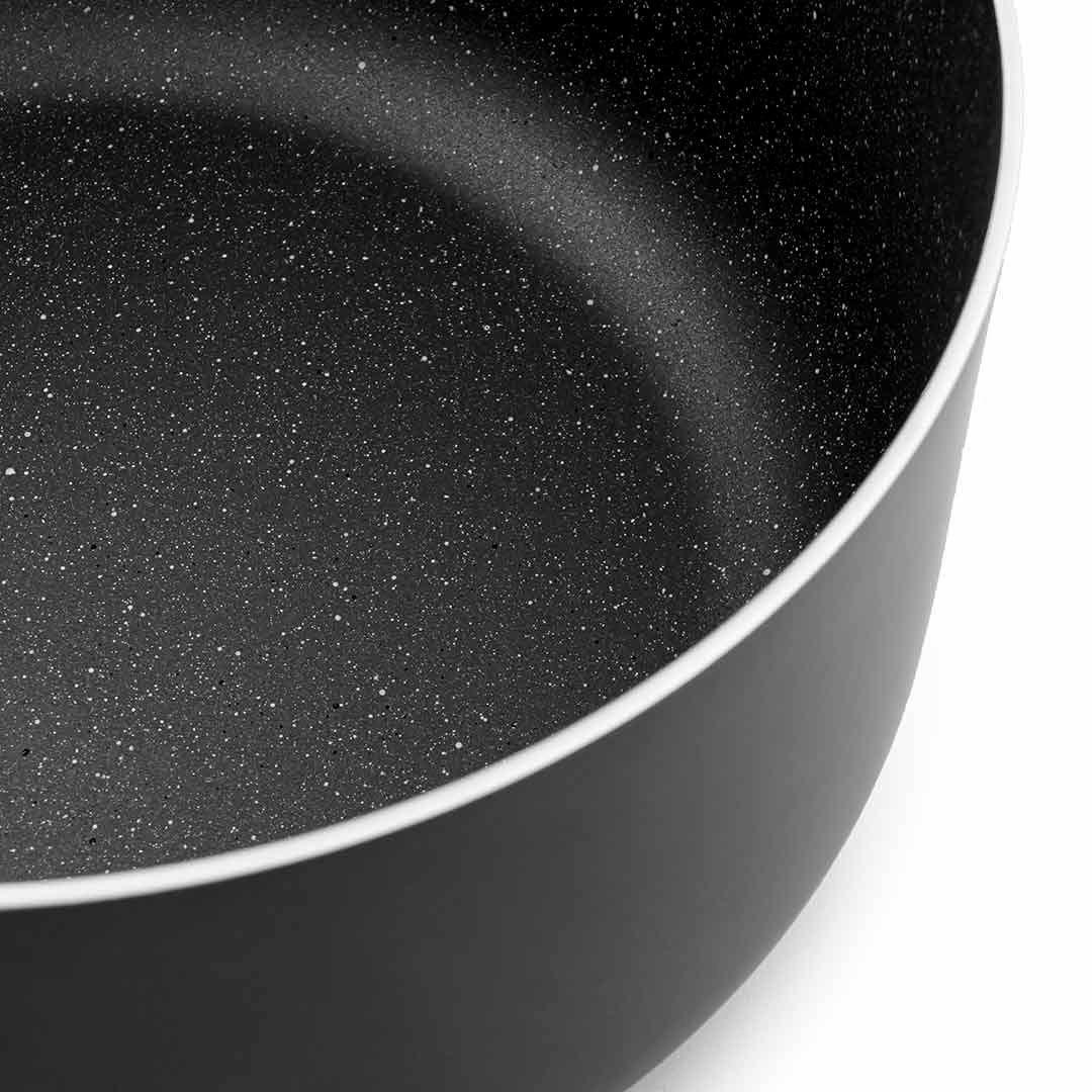 خرید قابلمه یونیک UN-8105 سایز 20 کف گرانیت مشکی