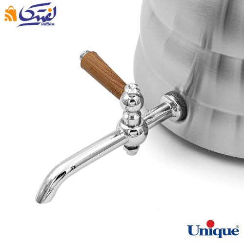 خرید کتری و قوری 4 لیتر شیر دار استیل یونیک UN-7250