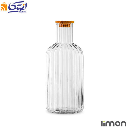 بطری لیمون 2355 درب چوبی 1.4 لیتری