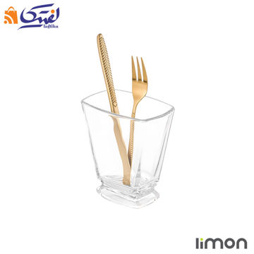 جا قاشقی ایستاده شیشه ای لیمون 2435