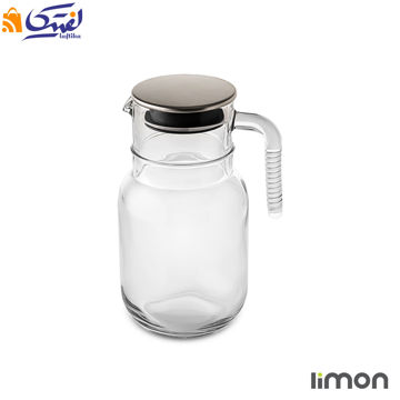 پارچ شیشه ای 1.5 لیتری در استیل لیمون 2376