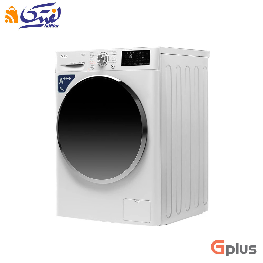 قیمت ماشین لباسشویی GWM-M880 جی پلاس اتوماتیک ظرفیت 8 کیلوگرم