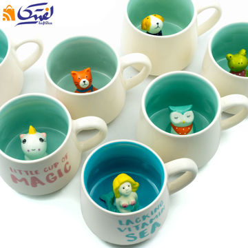 ماگ داخل عروسکی
