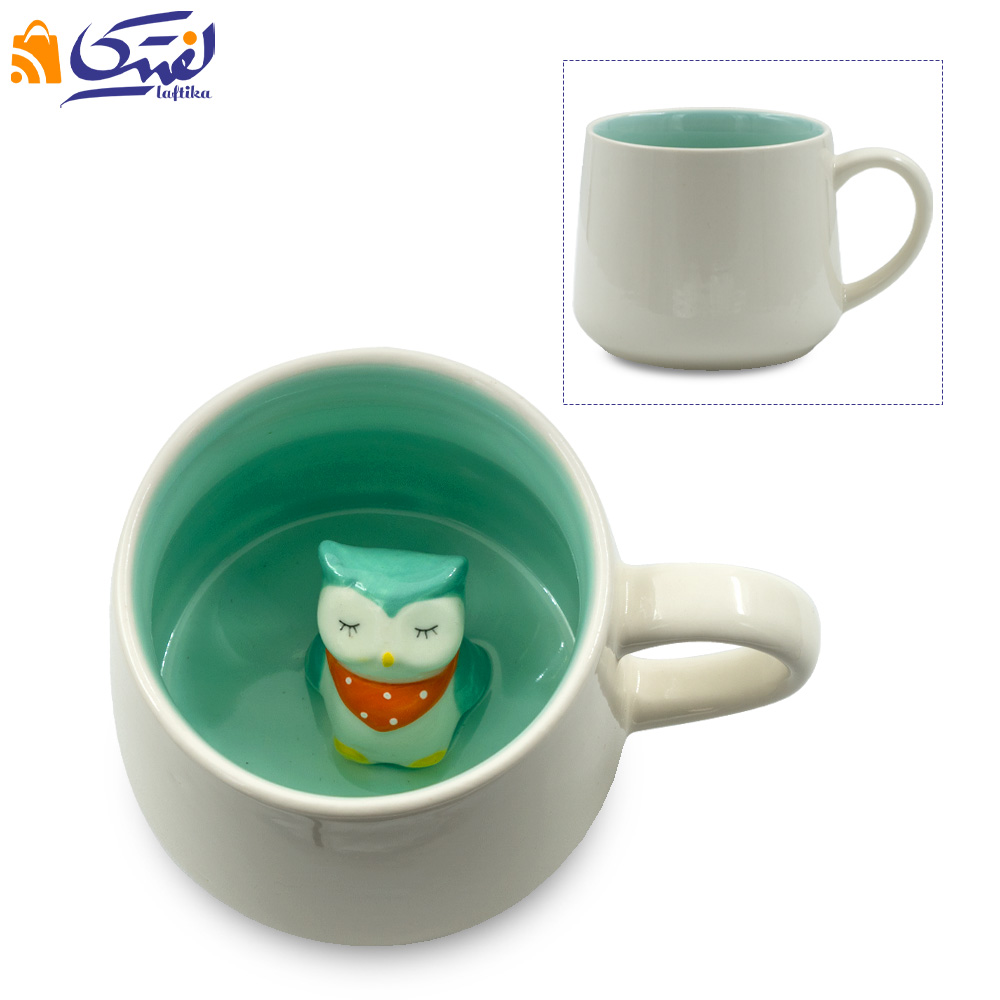 ماگ چینی داخل عروسکی