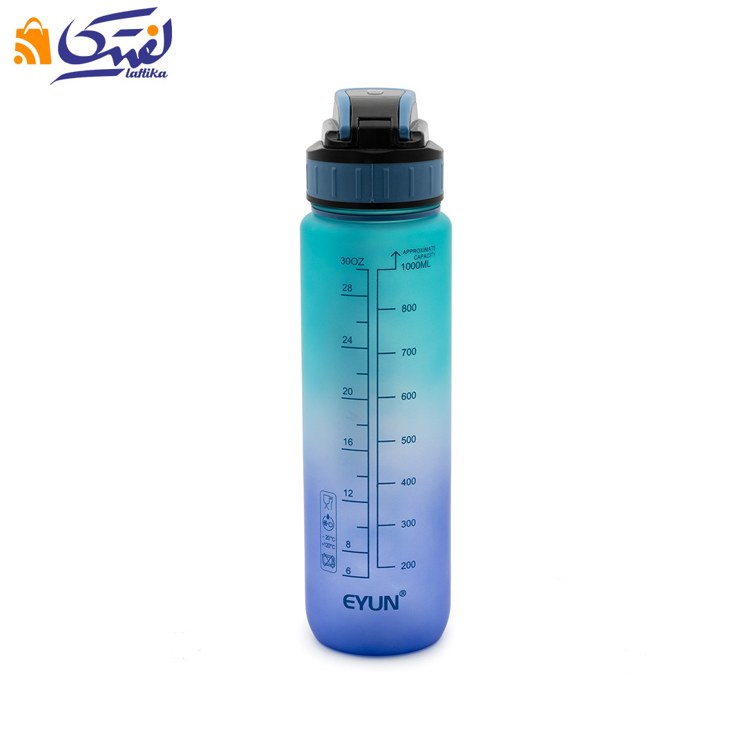 گنجایش قمقمه پلاستیکی دو رنگ EYUN مدل YY-256