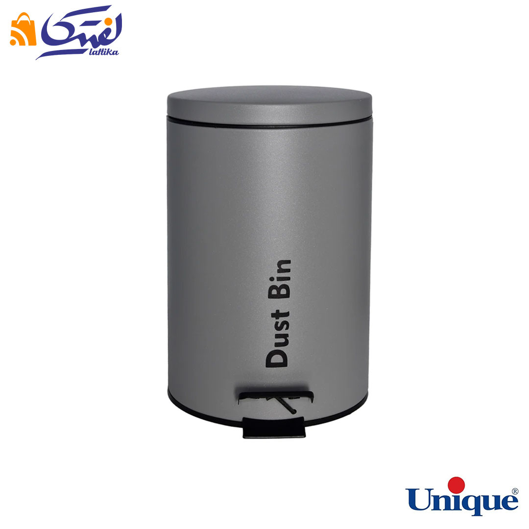 قیمت سرویس آشپزخانه یونیک 16 پارچه UN-8052 فیلی(طوسی) با درب بامبو