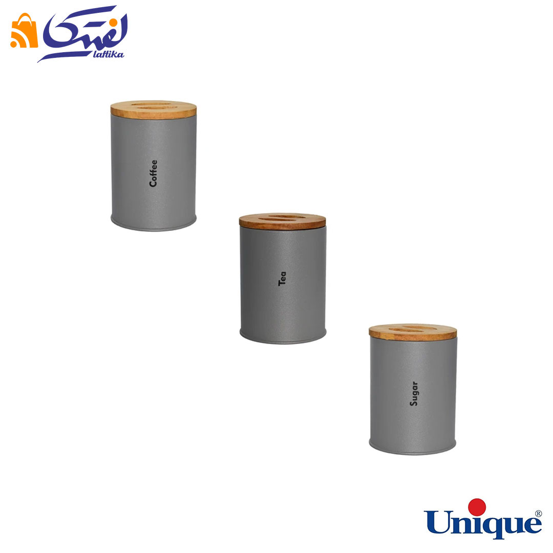 سرویس آشپزخانه یونیک با درب بامبو