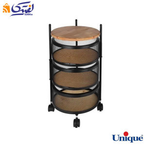 سبد پیاز 3 طبقه توری گرد یونیک UN-2956
