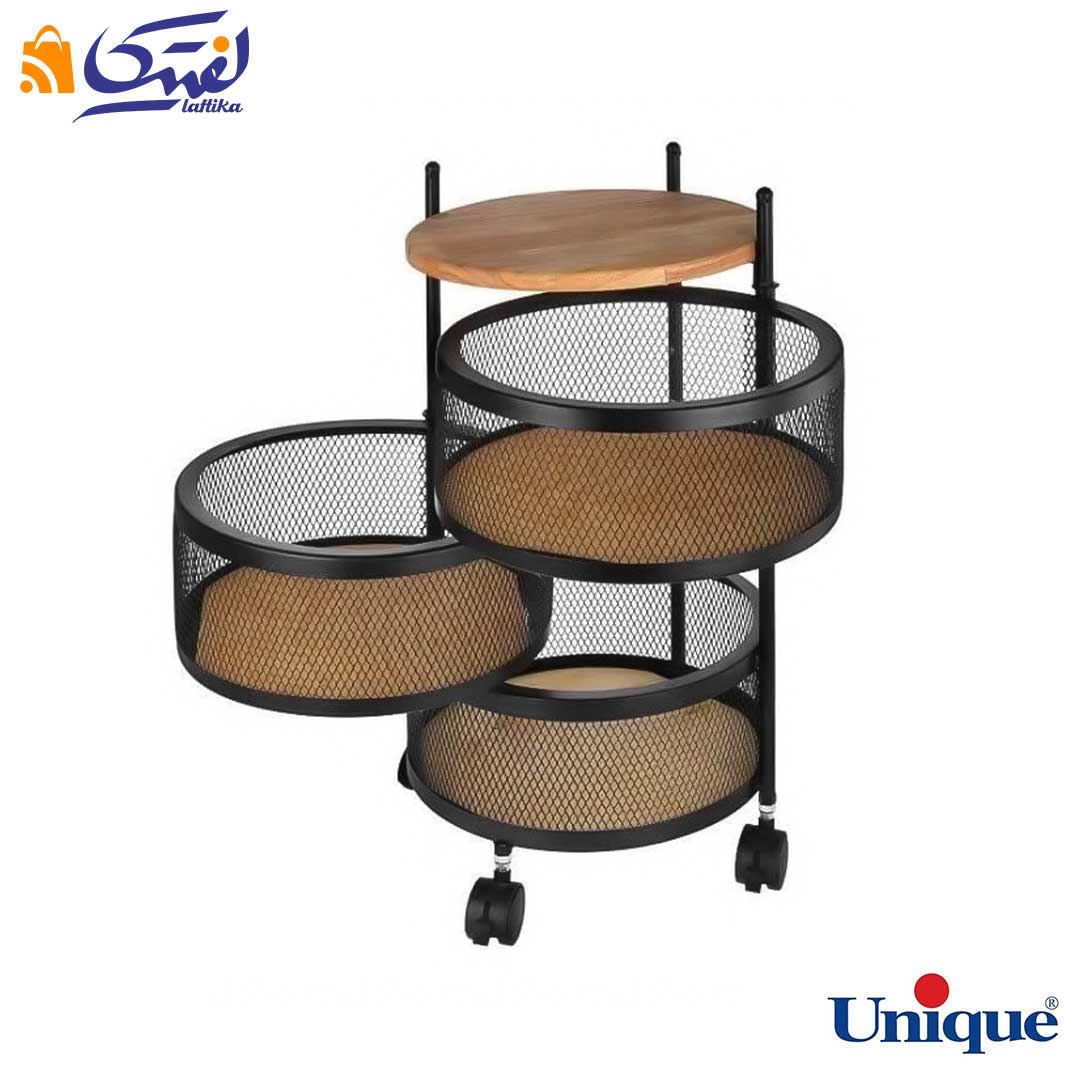 قیمت سبد پیاز 3 طبقه توری گرد یونیک UN-2956