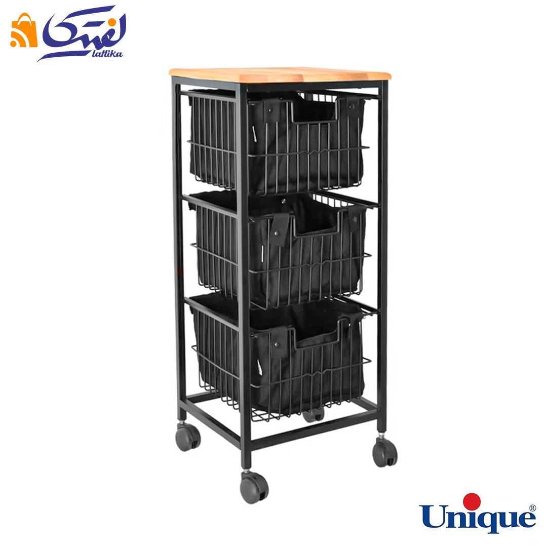 سبد سیب زمینی و پیاز 3 طبقه یونیک پارچه باکس UN-2901