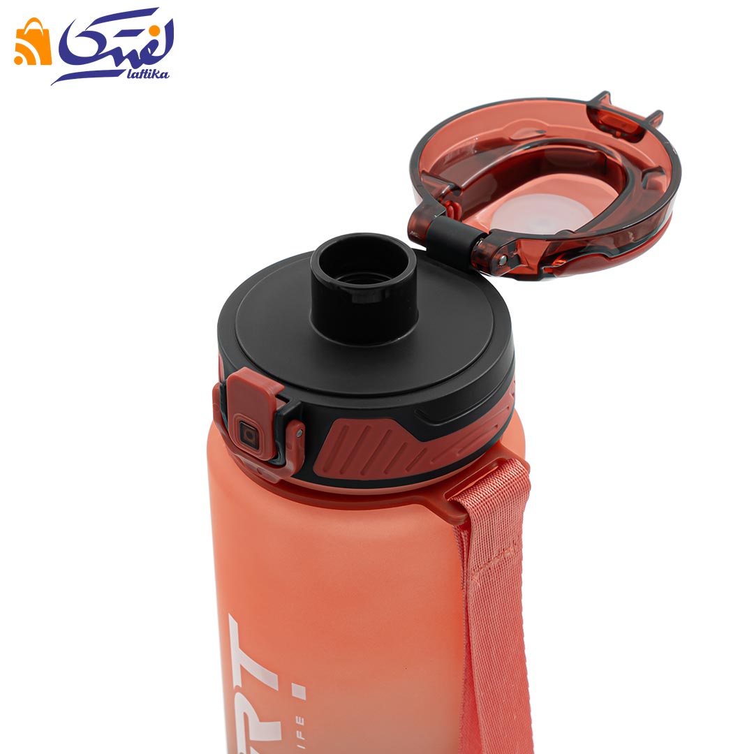 قمقمه آب پلاستیکی دو رنگ EYUN