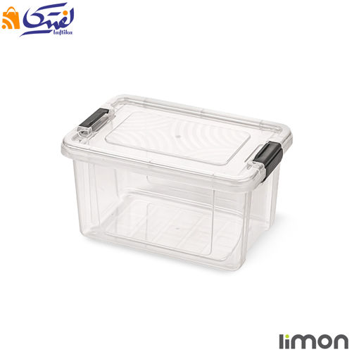 ظرف نگهدارنده پلاستیکی مستطیل 2.5 لیتر لیمون 2394
