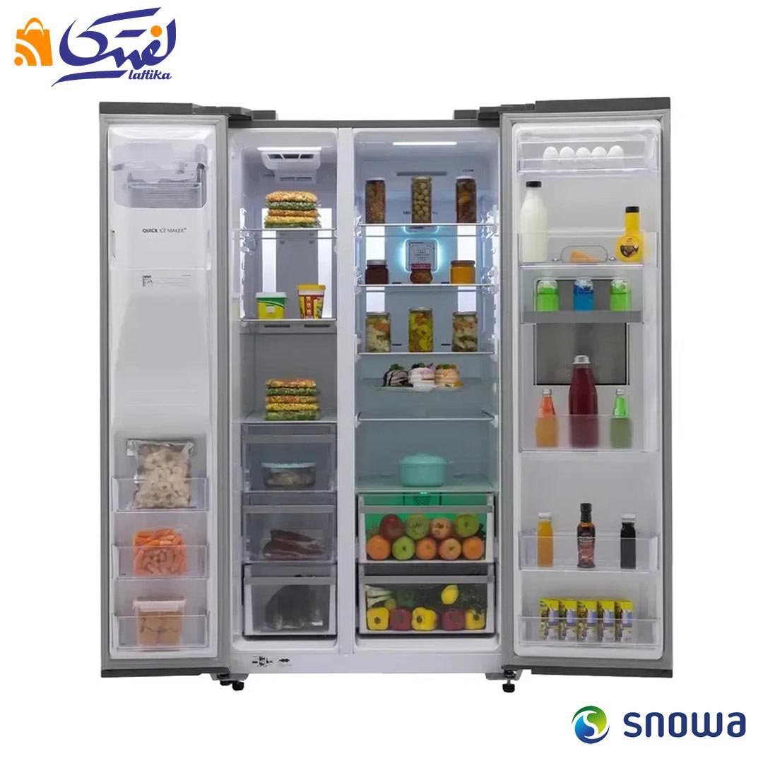 خرید یخچال فریزر S2D-L310 اسنوا ساید بای ساید سری هایپر 35 فوت