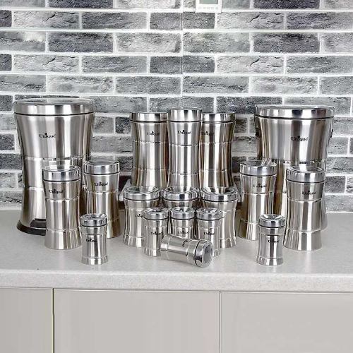 قیمت سرویس آشپزخانه 18 پارچه یونیک کمرباریک تمام استیل UN-4600