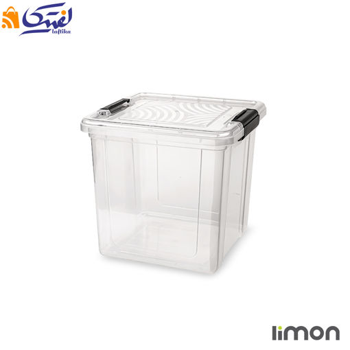 نظم دهنده پلاستیکی 8 لیتر مربع لیمون 2401