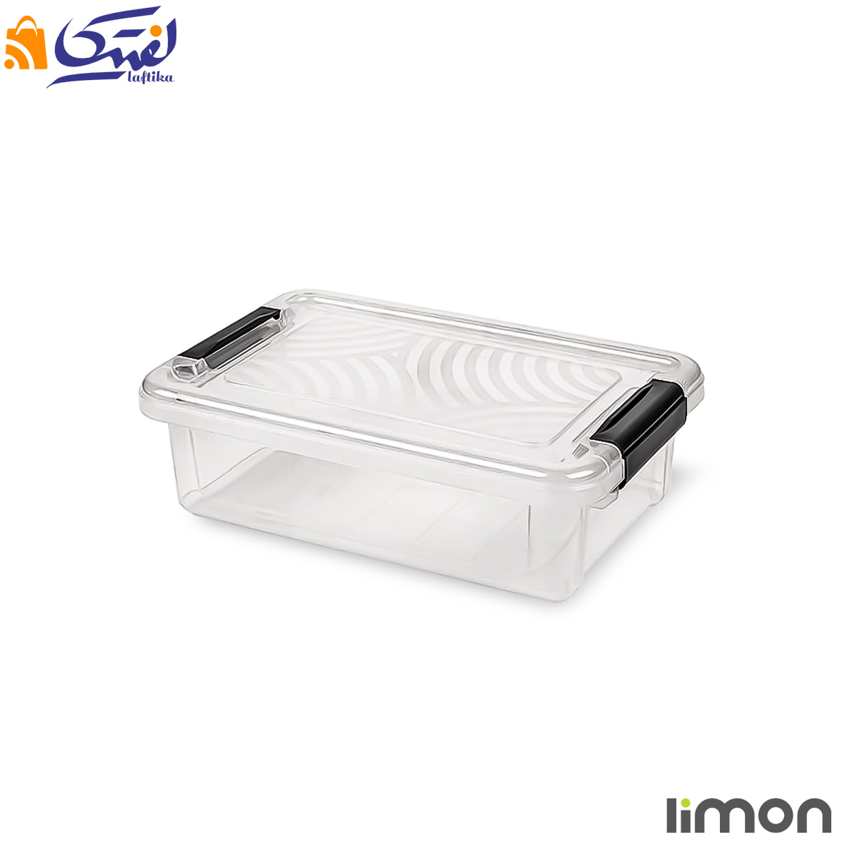 نظم دهنده مستطیل 3 لیتر دربدار لیمون 2395