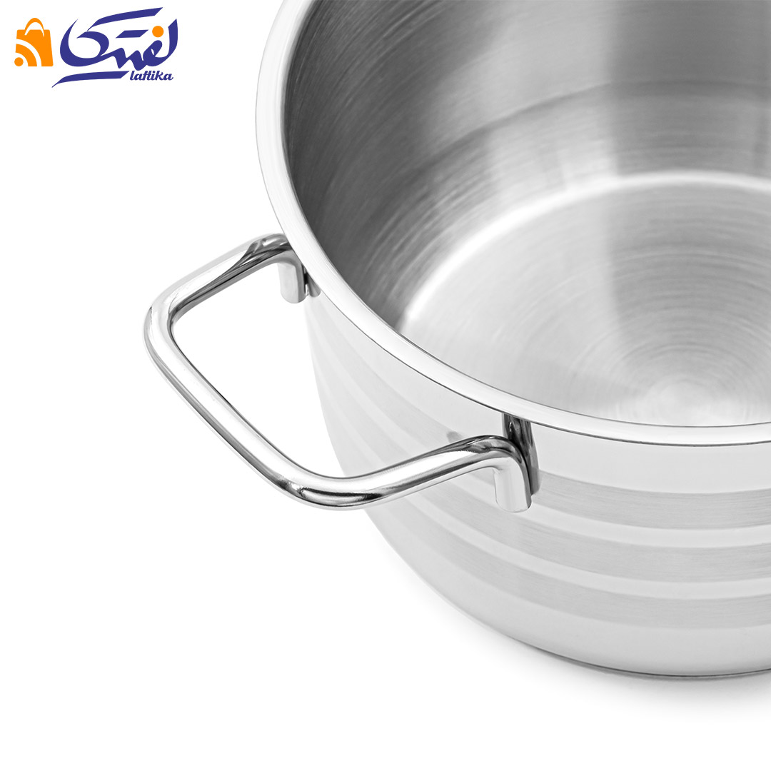 خرید قابلمه استیل کارکموس A1916 Pro سایز 16