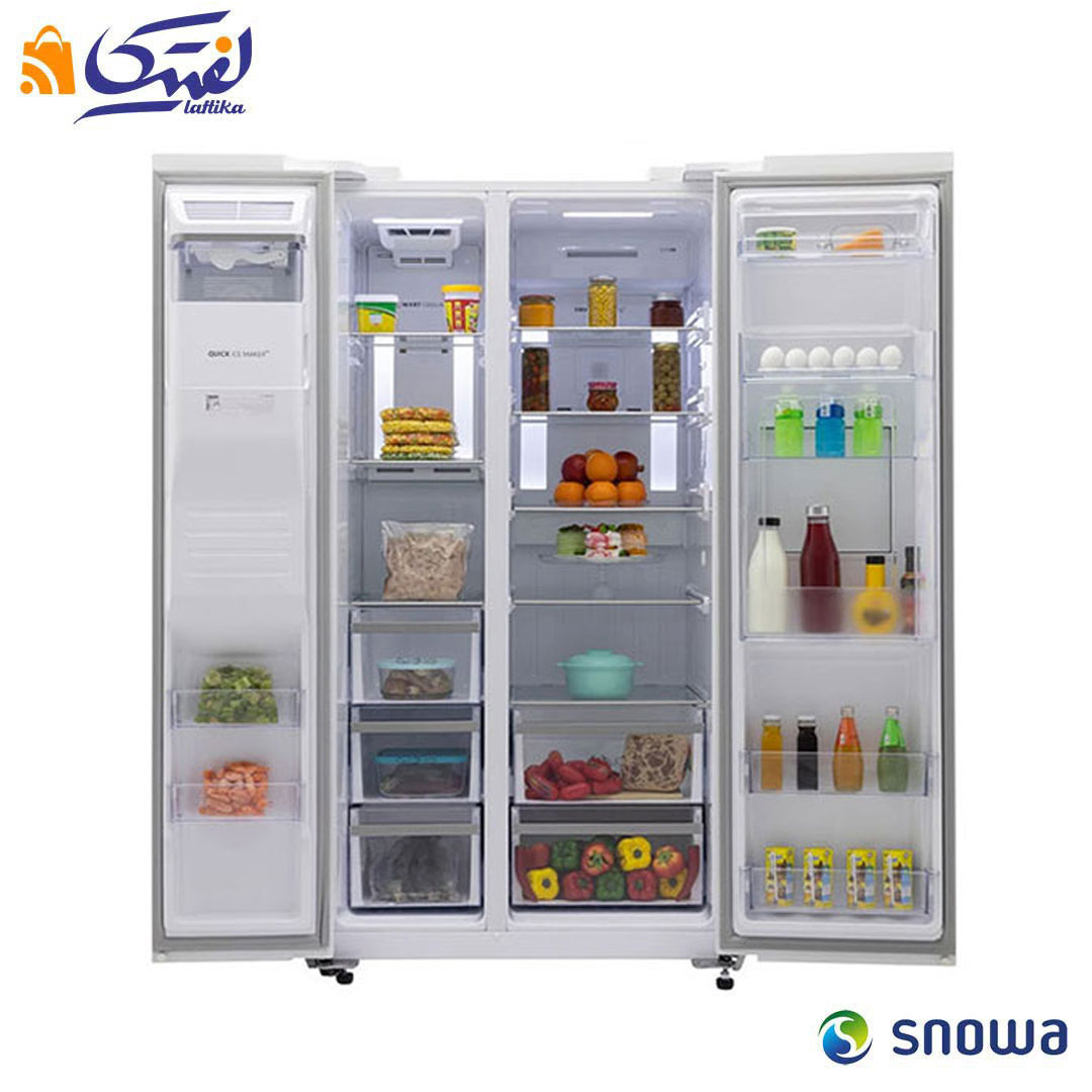 خرید یخچال فریزر 32 فوت اسنوا S1Di-M200 ساید بای ساید