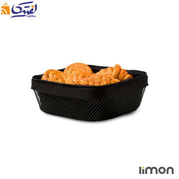 سبد مربع فلزی نان و سبزی لیمون 2322