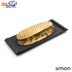 سینی ملامین شیاردار متوسط لیمون 2337