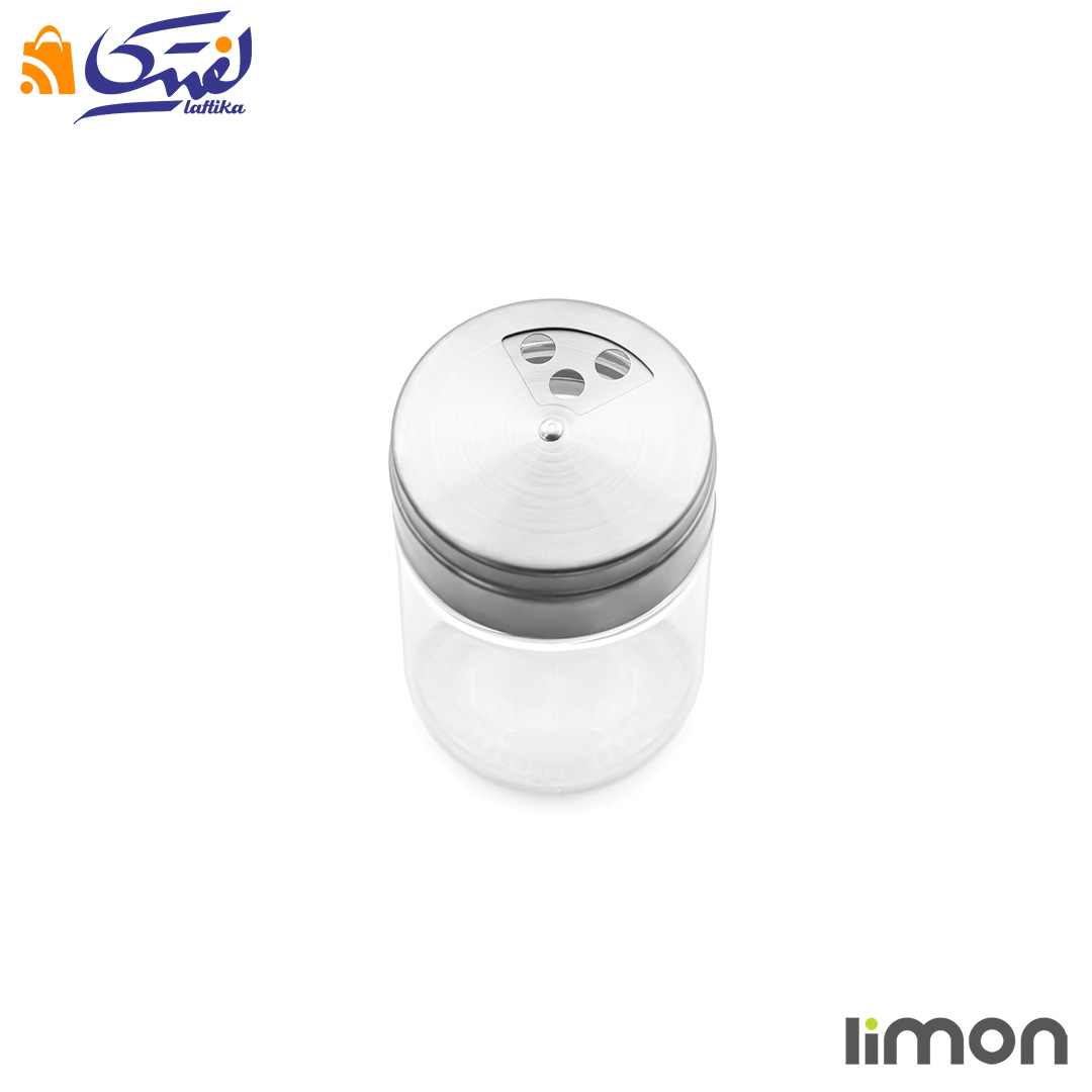 قیمت جا ادویه شیشه ای درب استیل 140 سی سی لیمون 2383