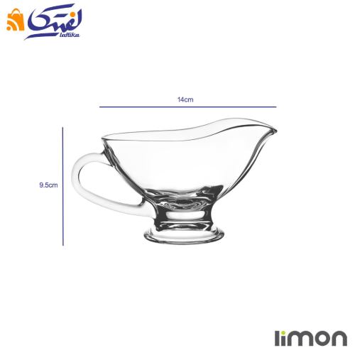 خرید سس خوری شیشه ای قایقی لیمون 2356