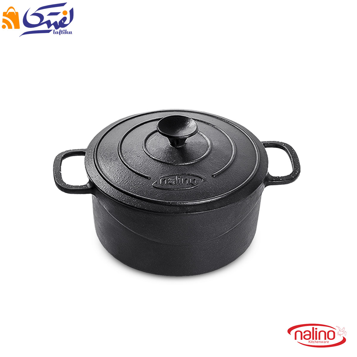 قابلمه چدنی نالینو مدل فلتی (Fleti) سایز 18