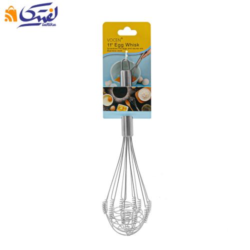 خرید همزن فنری دسته استیل سایز بزرگ کد 4363