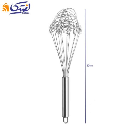 ابعاد همزن فنری دسته استیل سایز بزرگ کد 4363