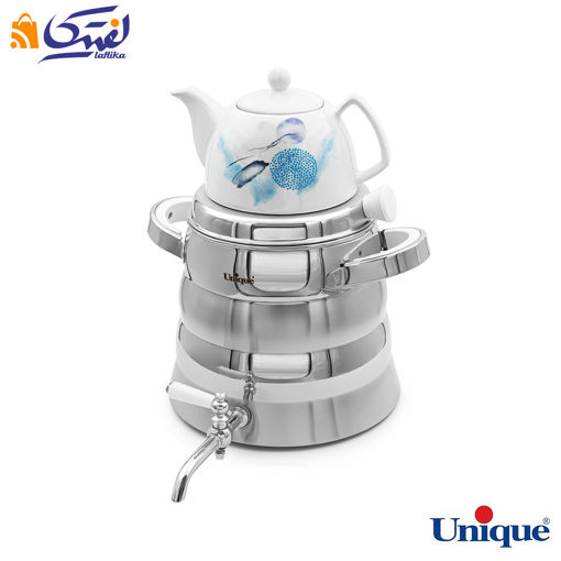 کتری و قوری یونیک UN-7248 شیردار گنجایش 5.5 لیتر