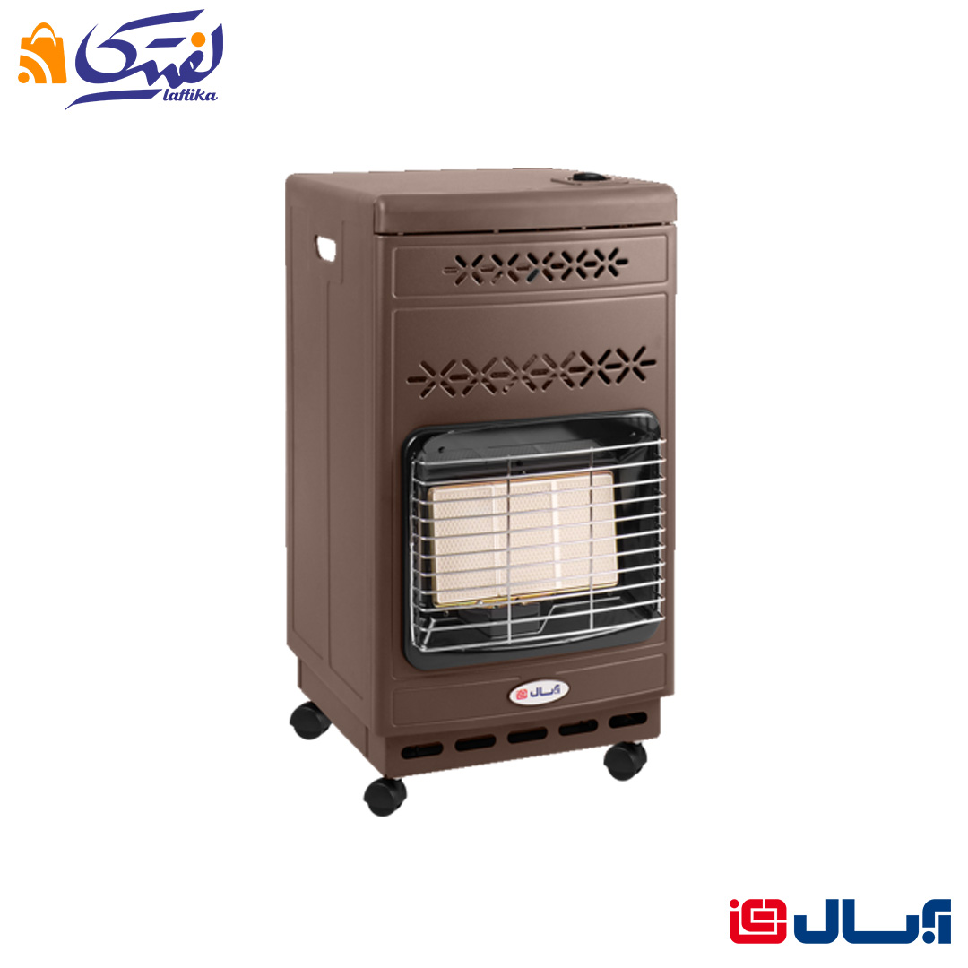 قیمت بخاری گازی تابشی متحرک آبسال تضمینی و اقساطی