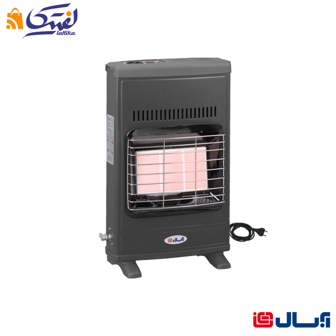 خرید بخاری گازی تابشی آبسال مدل 437F (مجهز به فن)