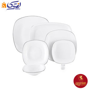 سرویس چینی زرین کواترو سمن 6 نفره 20 پارچه