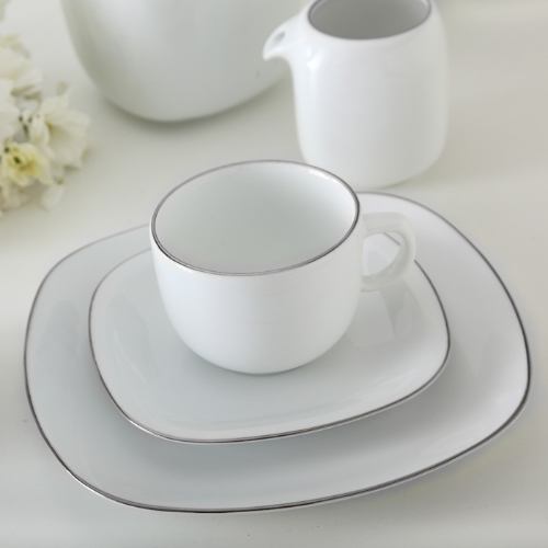 خرید سرویس چینی زرین کواترو سمن 6 نفره 20 پارچه