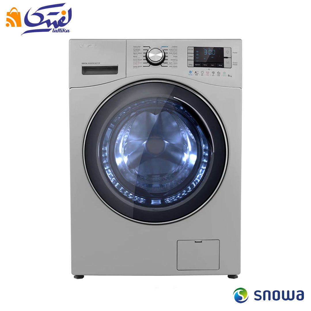 قیمت ماشین لباسشویی D80 اسنوا مدل اکتا 8 کیلوگرم