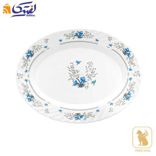 دیس بیضی 1010 پارس اپال طرح رمانتیک کد 120