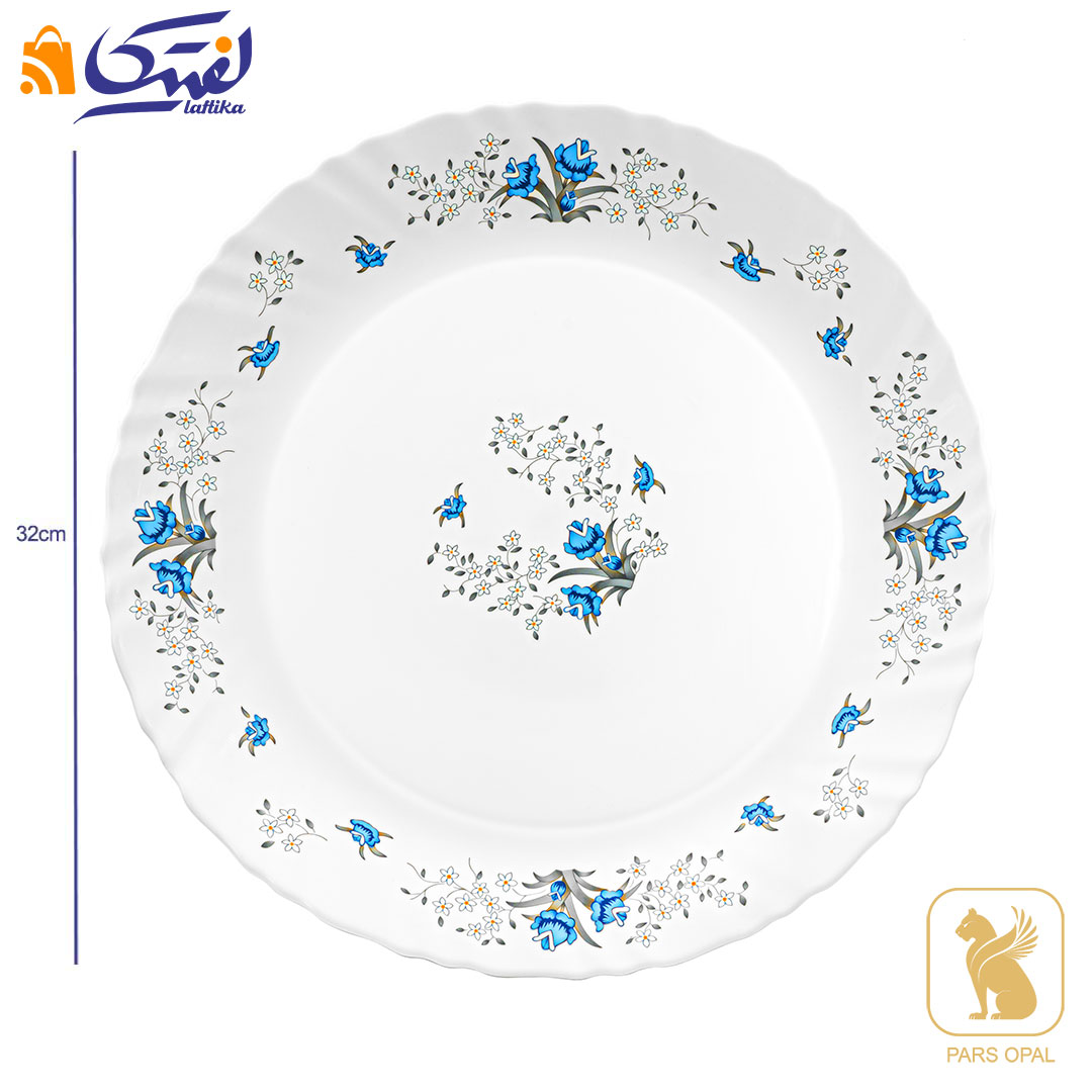 قیمت دیس گرد پارس اپال طرح رمانتیک کد 120