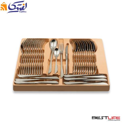 سرویس قاشق چنگال 24 نفره بست لایف 143 پارچه
