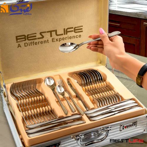 سرویس قاشق چنگال 24 نفره بست لایف