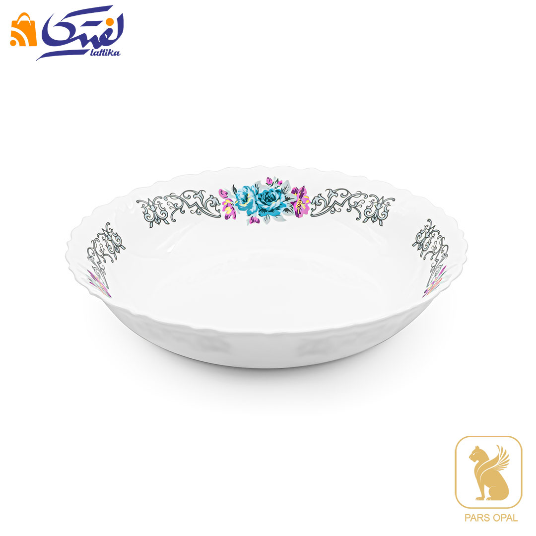 دیس گود 1030 پارس اپال طرح نلی آبی کد 180