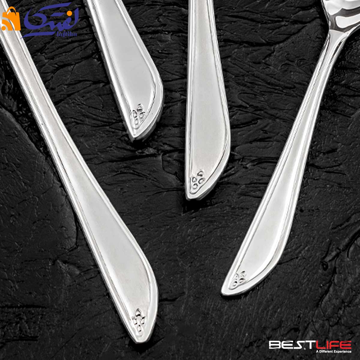 سرویس قاشق چنگال 330MS بست لایف 143 پارچه