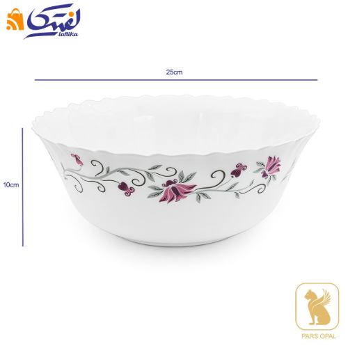 قیمت سالاد خوری 240 پارس اپال طرح لیندا کد 124