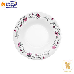 بشقاب گود 225 پارس اپال طرح لیندا کد 124