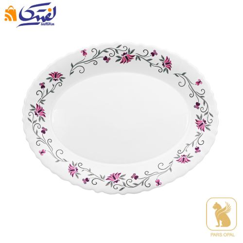 دیس بیضی 1010 پارس اپال طرح لیندا کد 124