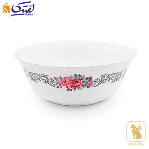 سالاد خوری 240 پارس اپال طرح نلی صورتی کد 181