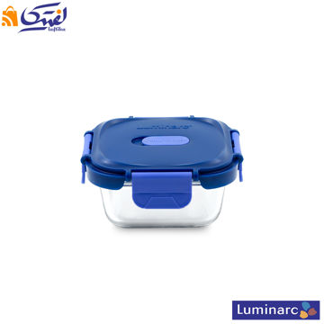 ظرف یخچالی مربع 320 میلی لیتر لومینارک فرانسه